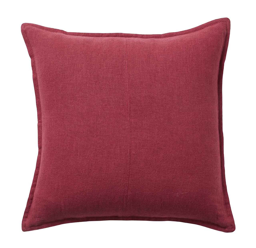 Weave Como Square 60cm Cushion - Rhubarb CCK91RHUB