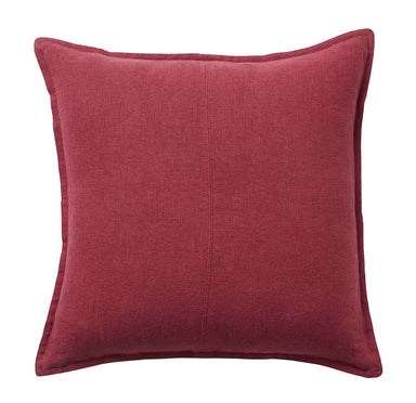 Weave Como Square 60cm Cushion - Rhubarb CCK91RHUB