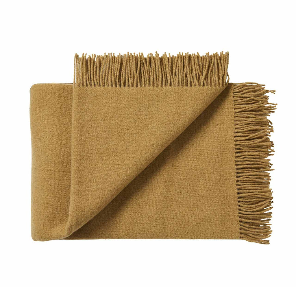 Weave Nevis Throw - Camel 