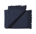 Weave Nevis Throw - Navy BNV81NAVY