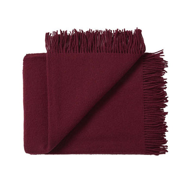 Weave Nevis Throw - Rhubarb BNV81RHUB