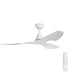 White 3 Blade DC Ceiling Fan & Remote Control