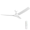 White Blade DC Ceiling Fan & Remote Control
