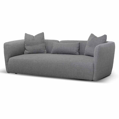 William 3 Seater Fabric Sofa - Noble Grey