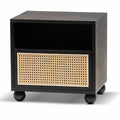 Wooden-Side-Table-Rattan-Front-Black-2