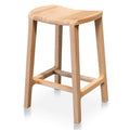 Wooden Bar Stool - Natural