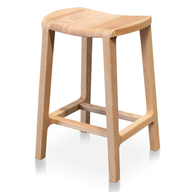 Wooden Bar Stool - Natural