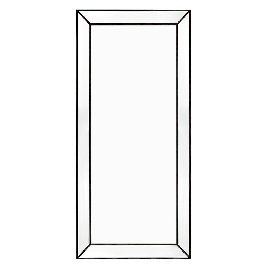 Zeta Floor Mirror - Black