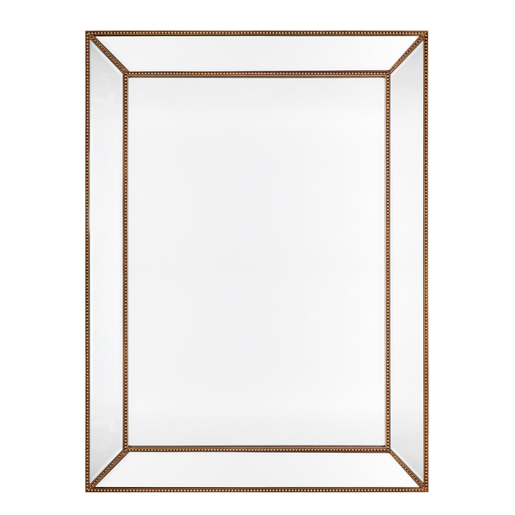 Zeta Wall Mirror - Large Antique Gold