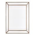 Zeta Wall Mirror - Large Antique Gold