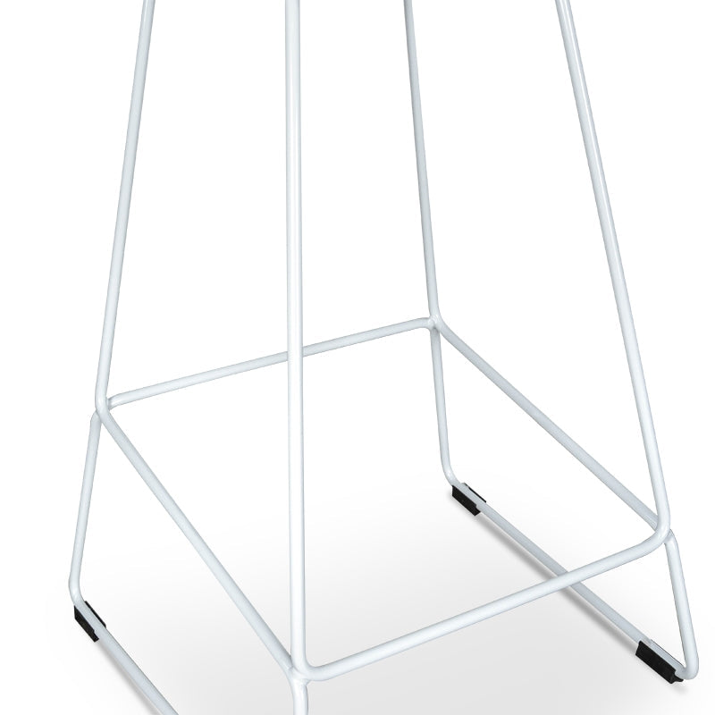 Quinn 65cm Bar Stool -White