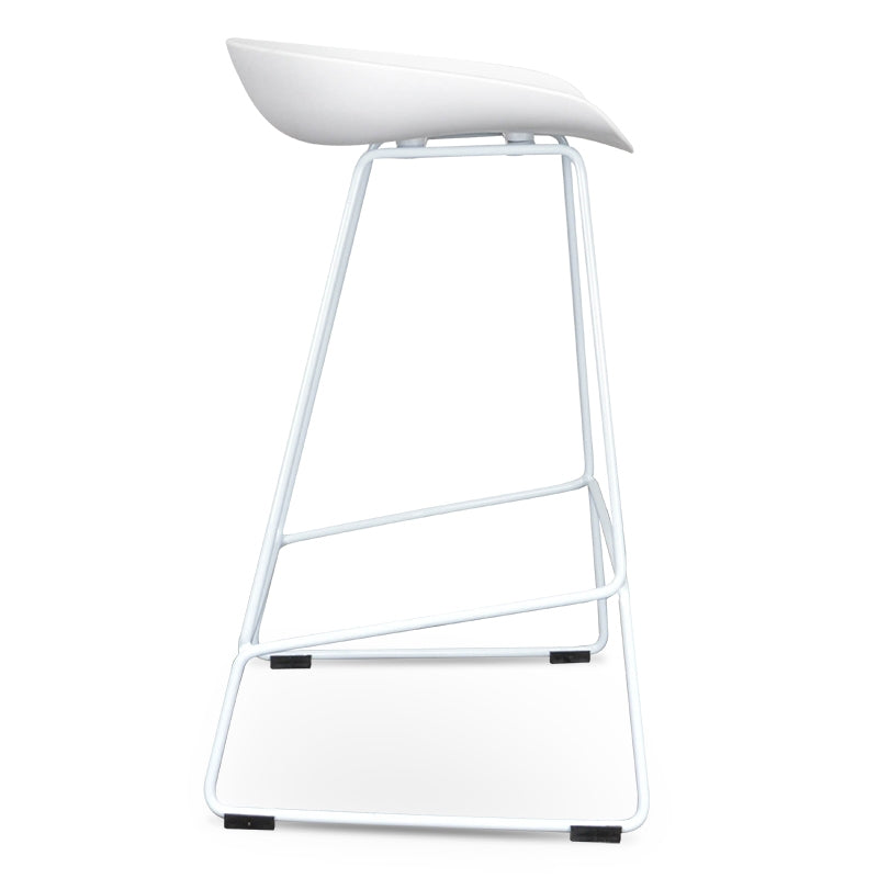 Quinn 65cm Bar Stool -White