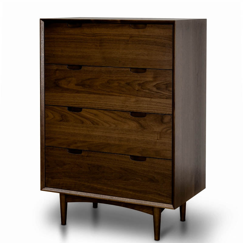 Asta 4 Drawer Chest - Walnut