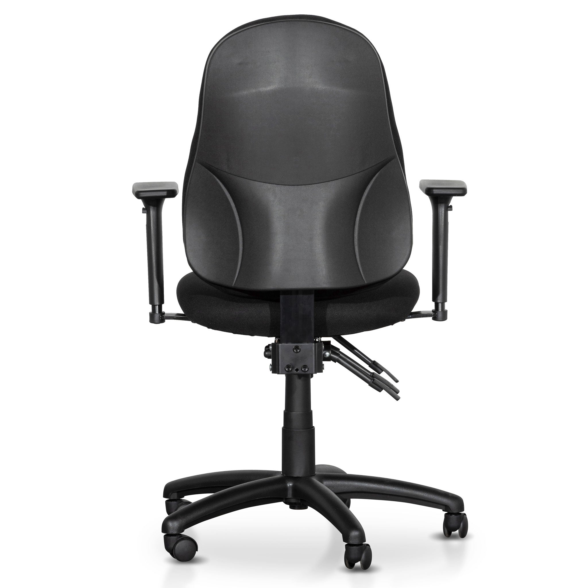 Brent High Back Fabric Office Chair - Black