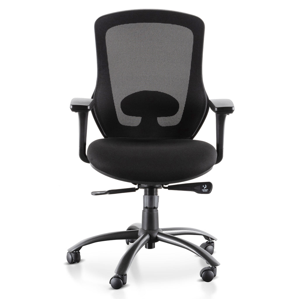 Brice Office Chair - Full Black