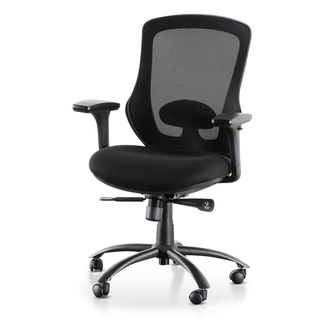 Brice Office Chair - Full Black