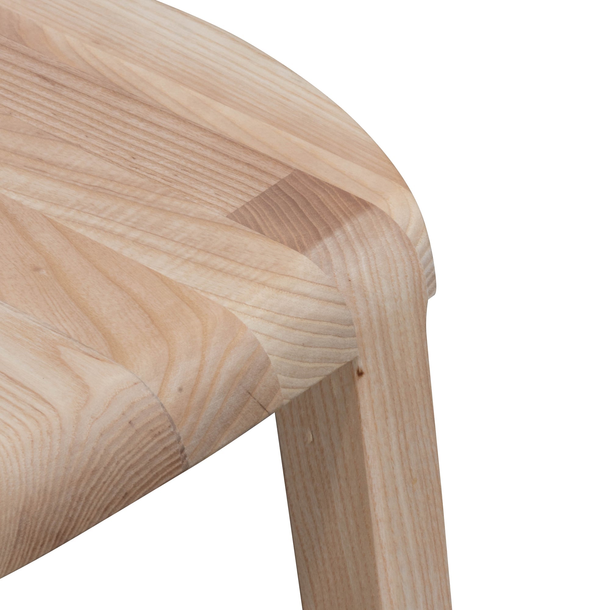 Wooden Bar Stool - Natural