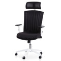 Caleb Office Chair - Black and White