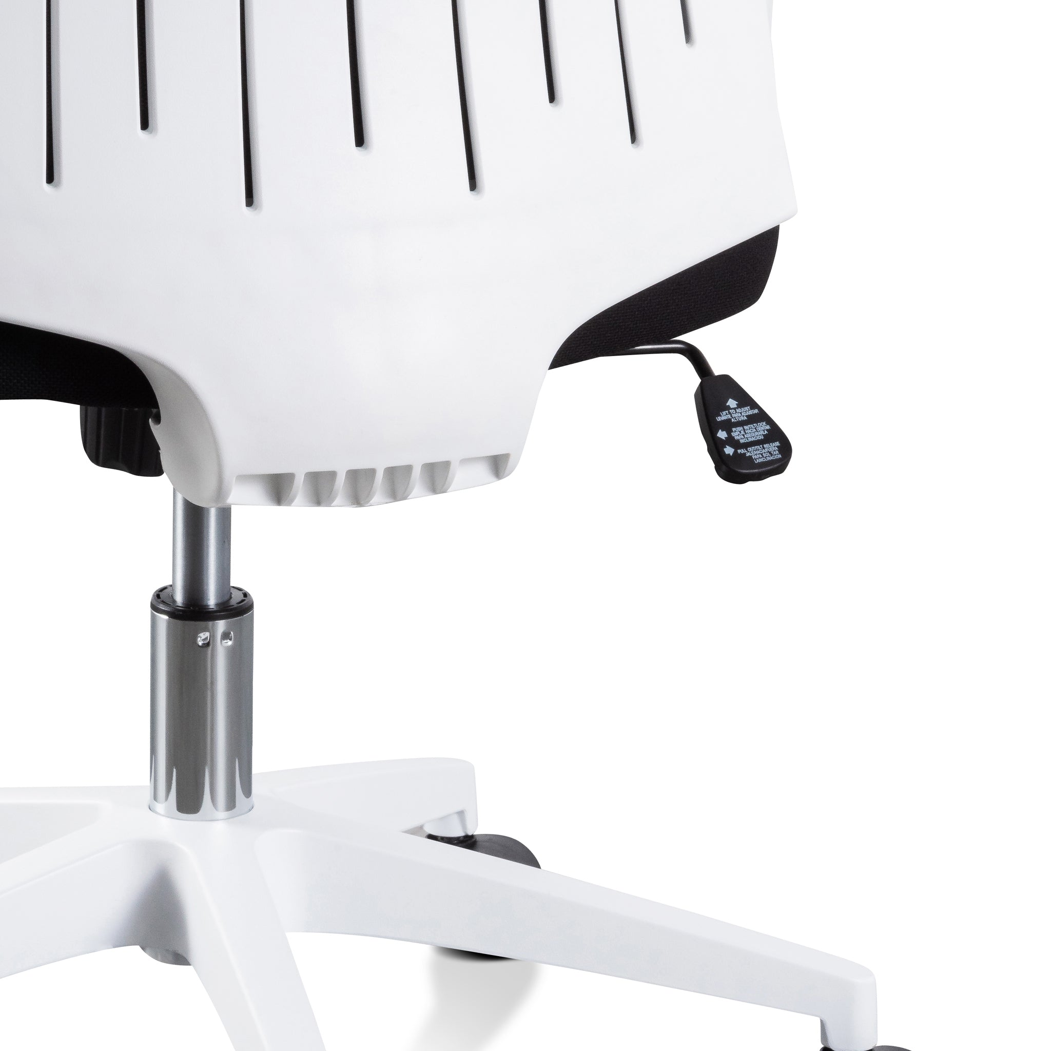 Caleb Office Chair - Black and White