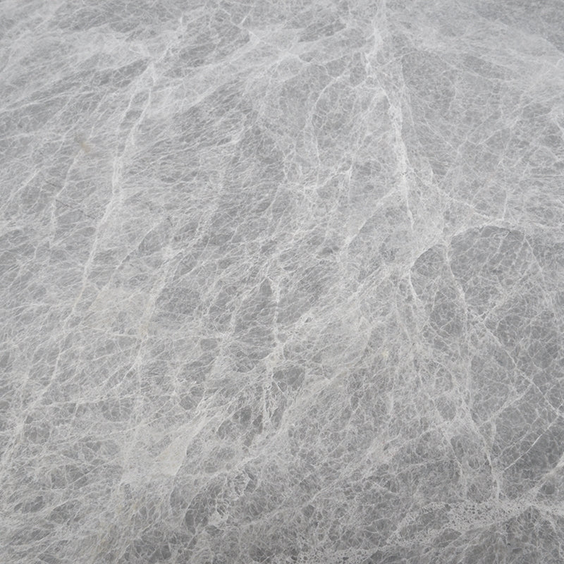 CDT2006-KL 130cm Round Grey Marble Dining Table