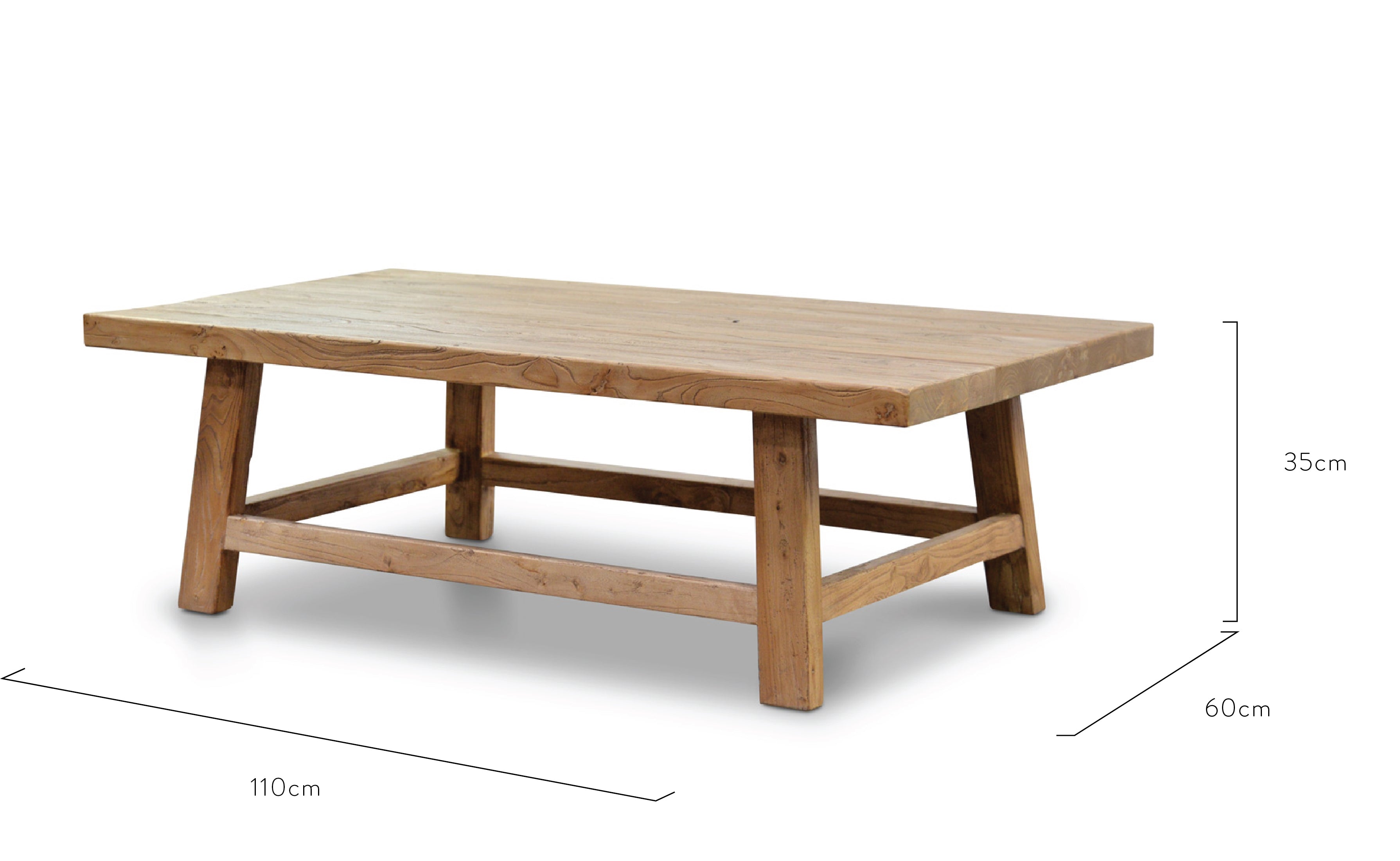 Reda 110cm Reclaimed Coffee Table