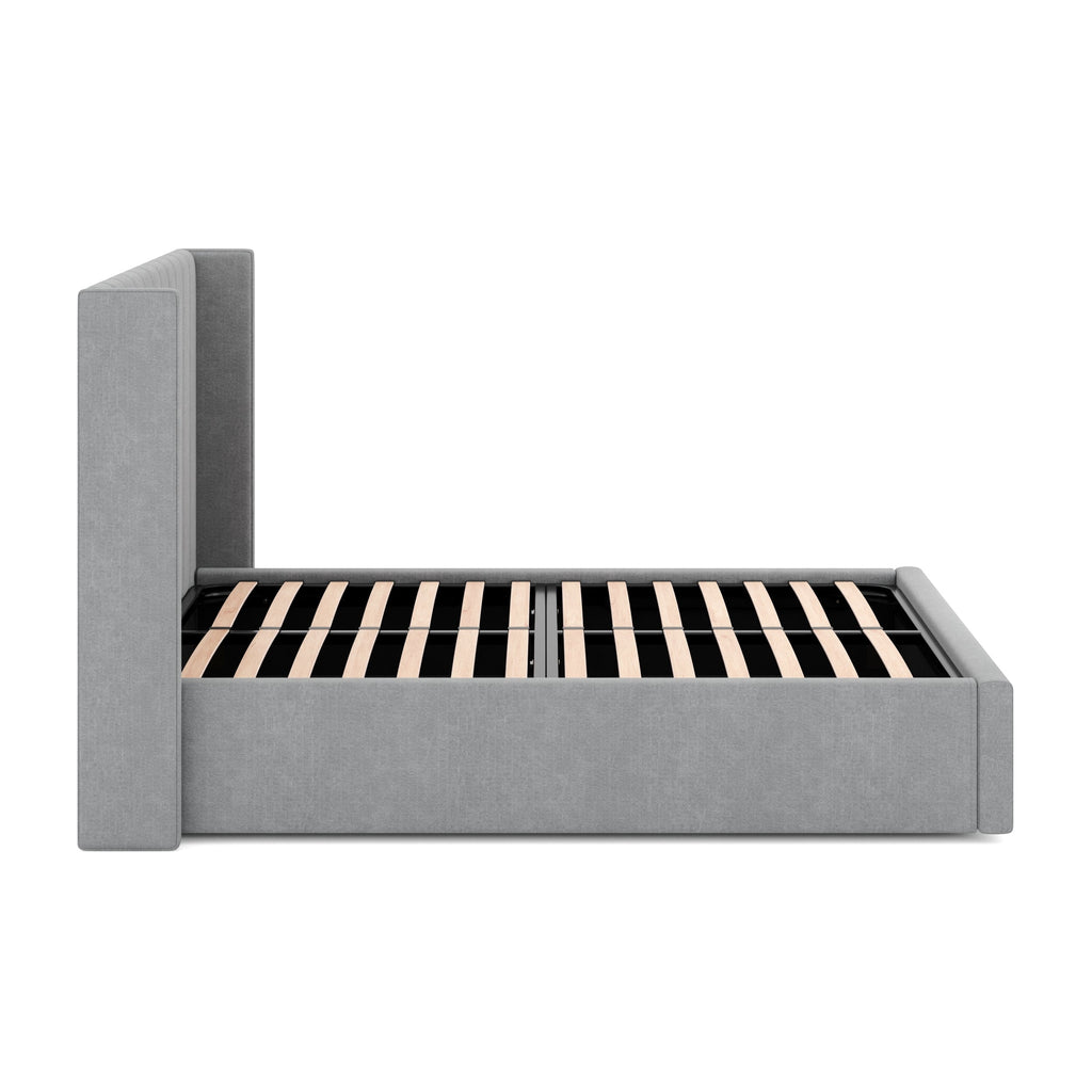 Flint Grey Queen Sized Bed Frame