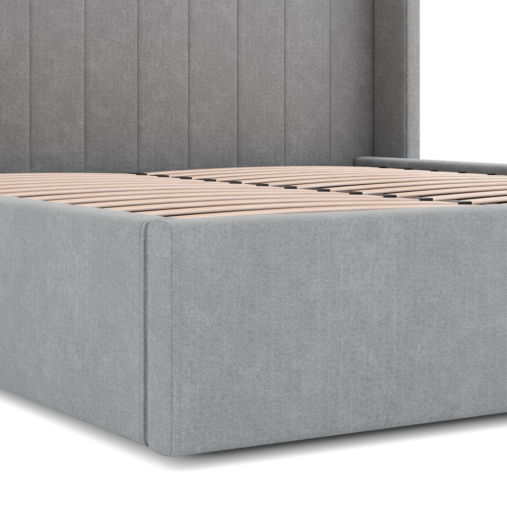 Flint Grey Queen Sized Bed Frame