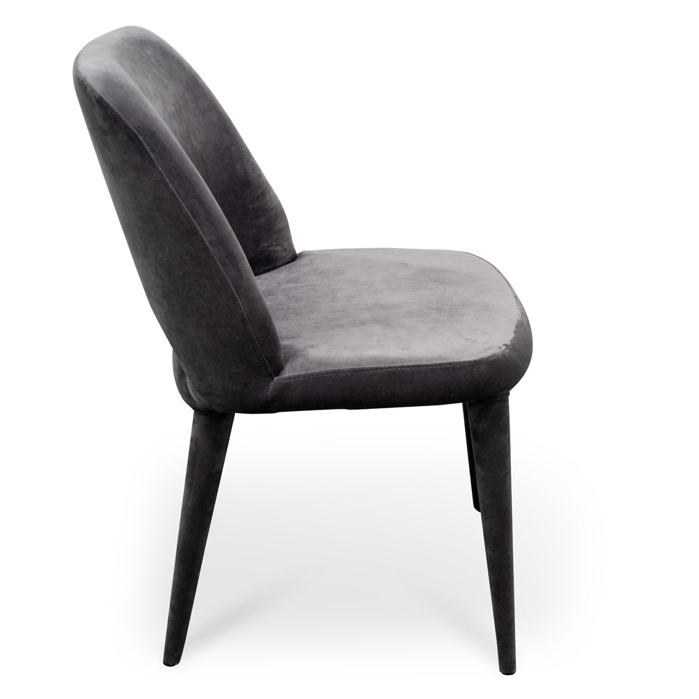 Lynn Dining Chair - Dark Grey