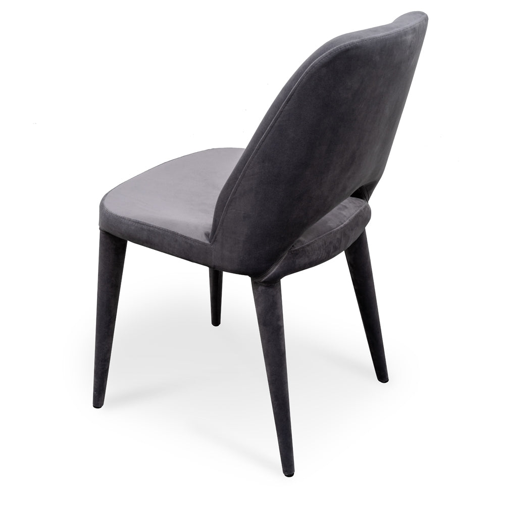 Lynn Dining Chair - Dark Grey