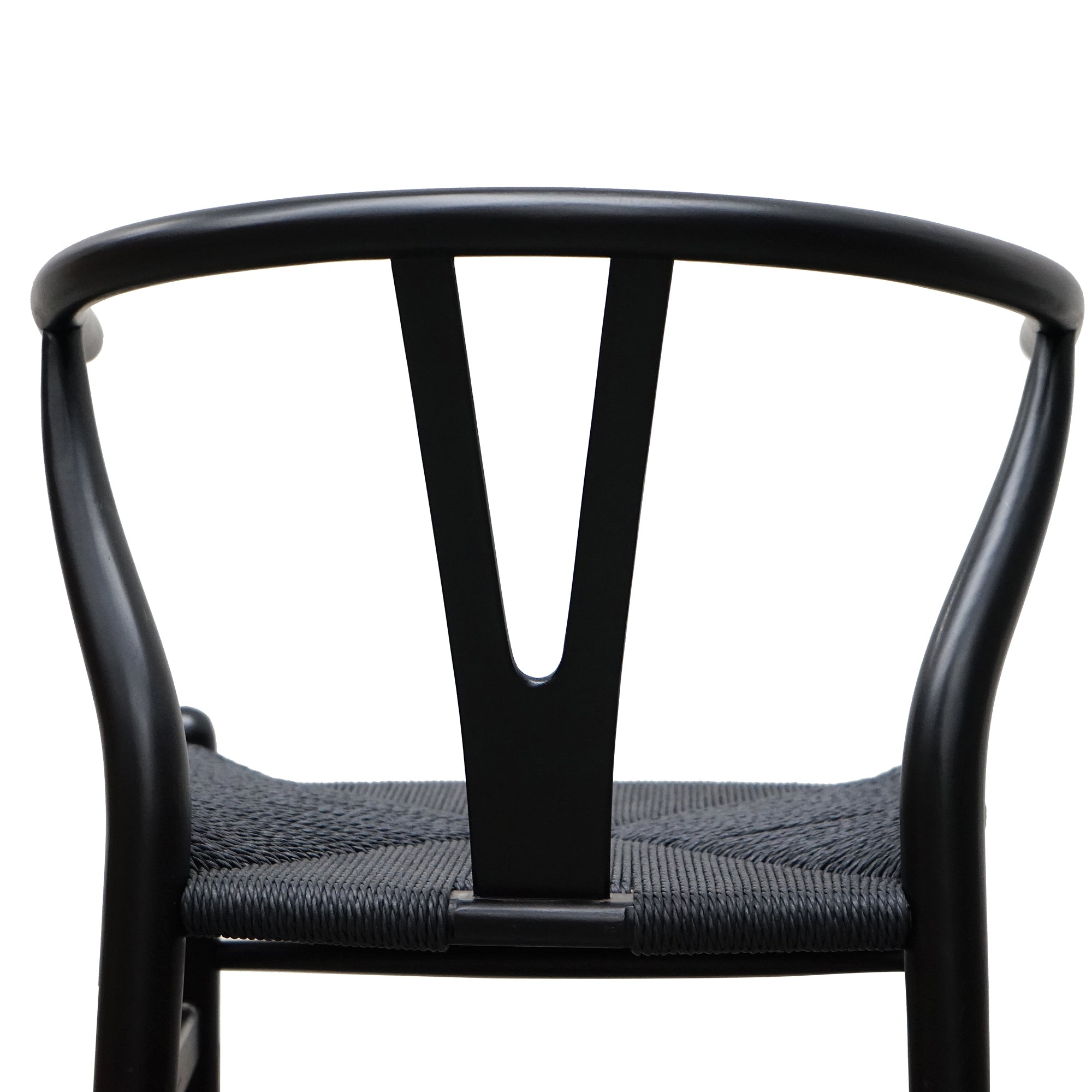 Cord Dining Chair - Full Black (set of 2)