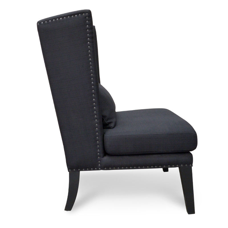 Mercer Lounge Chair in Black