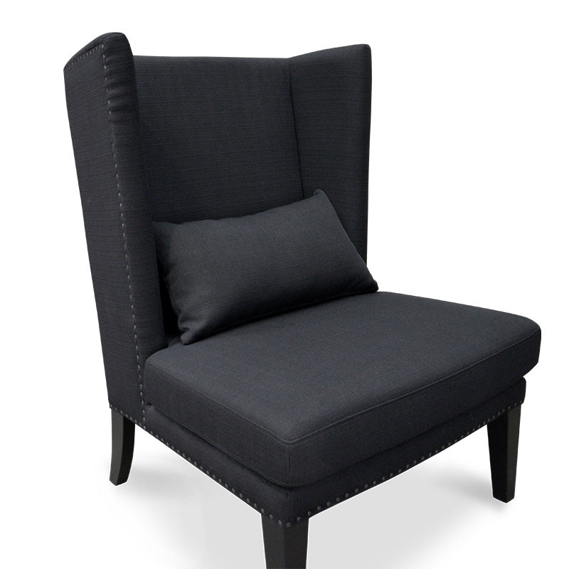 Mercer Lounge Chair in Black