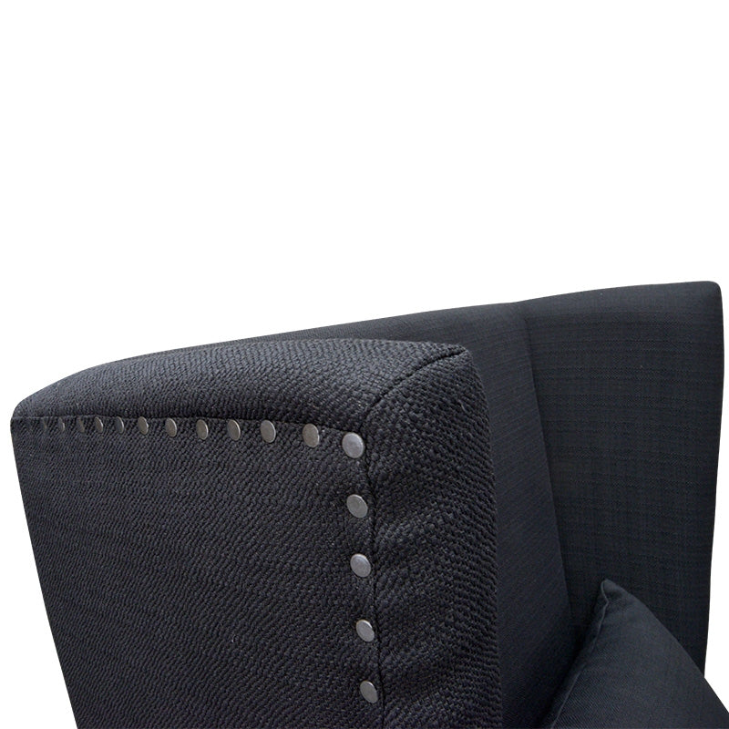 Mercer Lounge Chair in Black