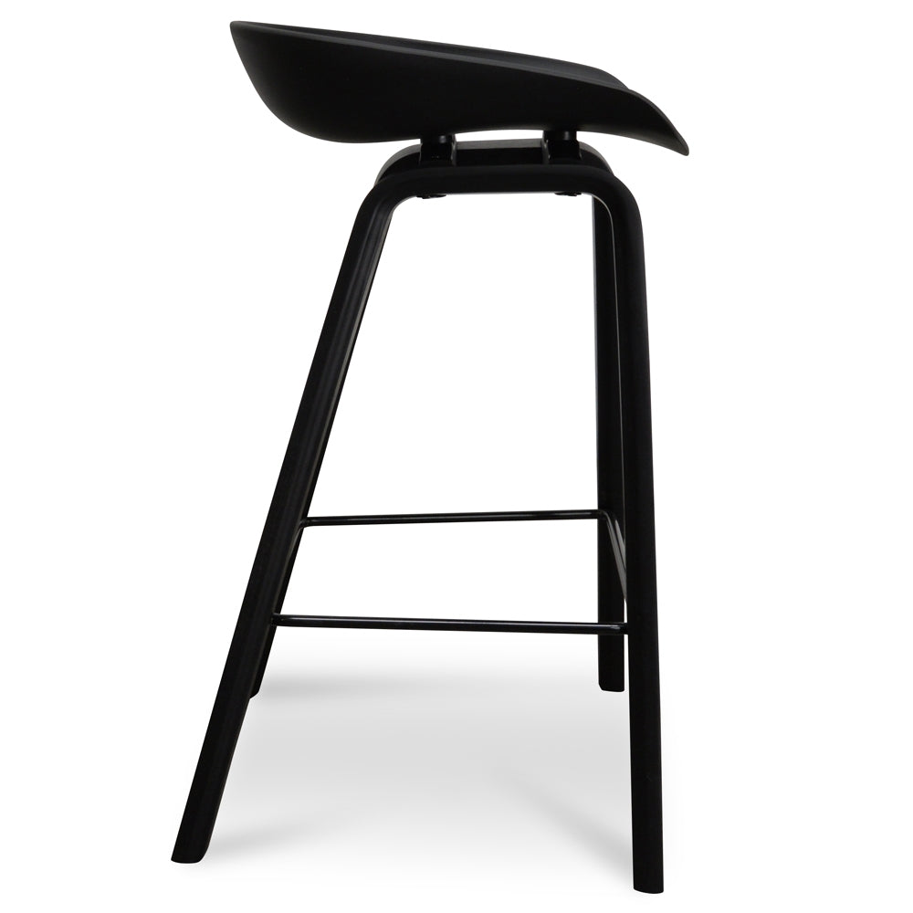 Taylor 65cm Bar Stool - Black