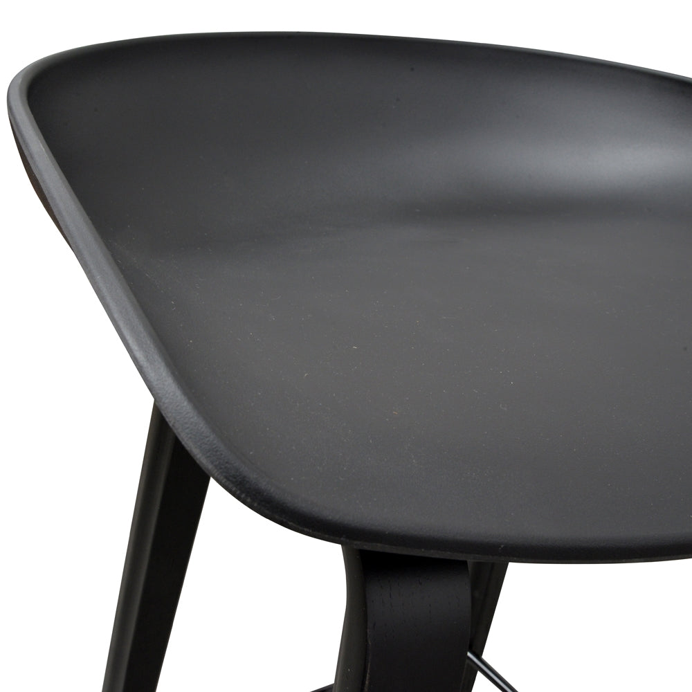 Taylor 65cm Bar Stool - Black