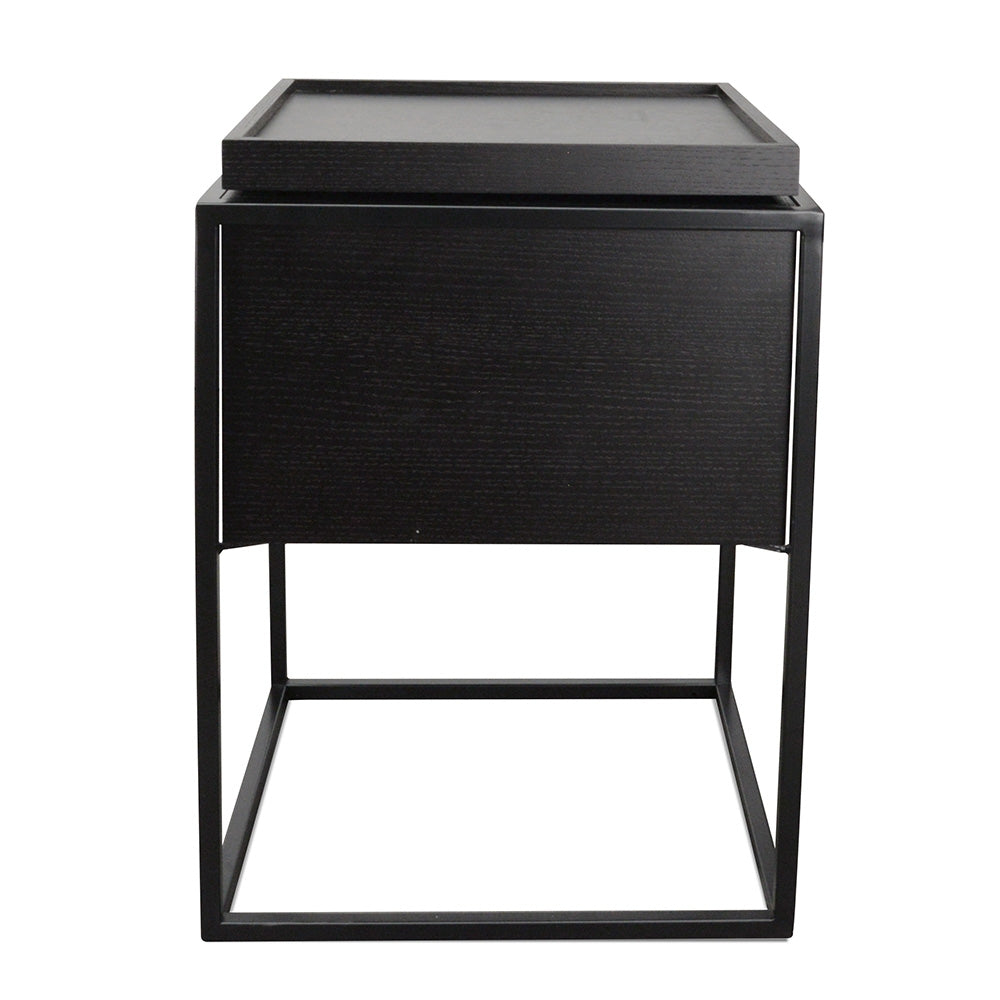 Black Side Table