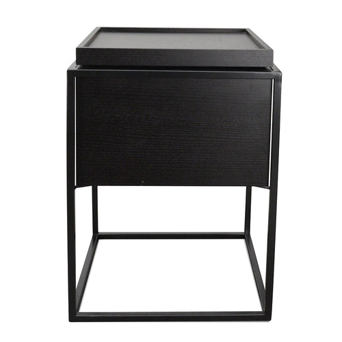 Black Side Table