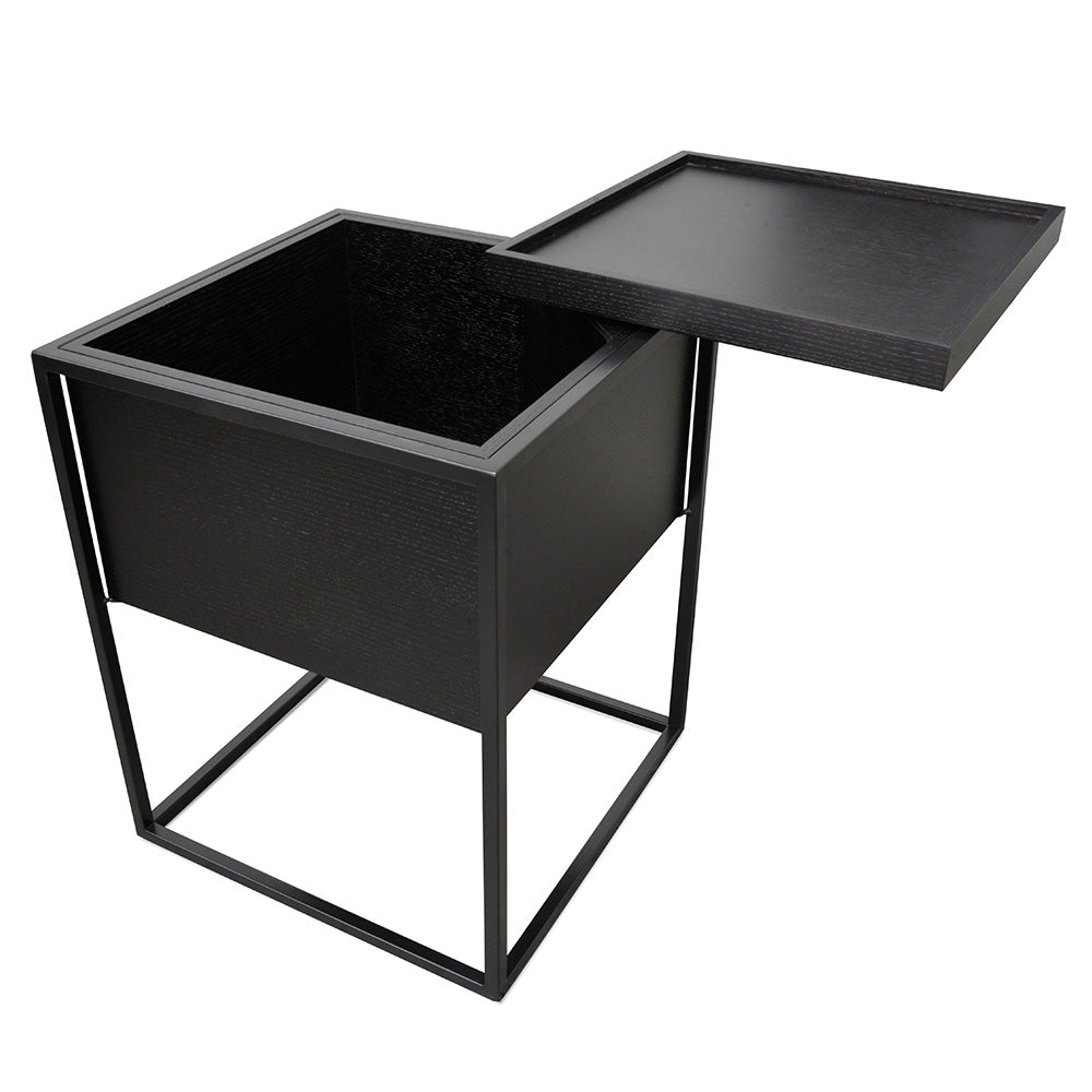 Black Side Table