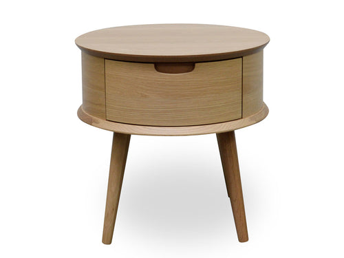 Asta Lamp Side Table - Natural