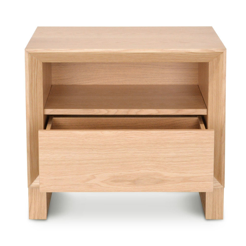 Natural Oak Bedside Table