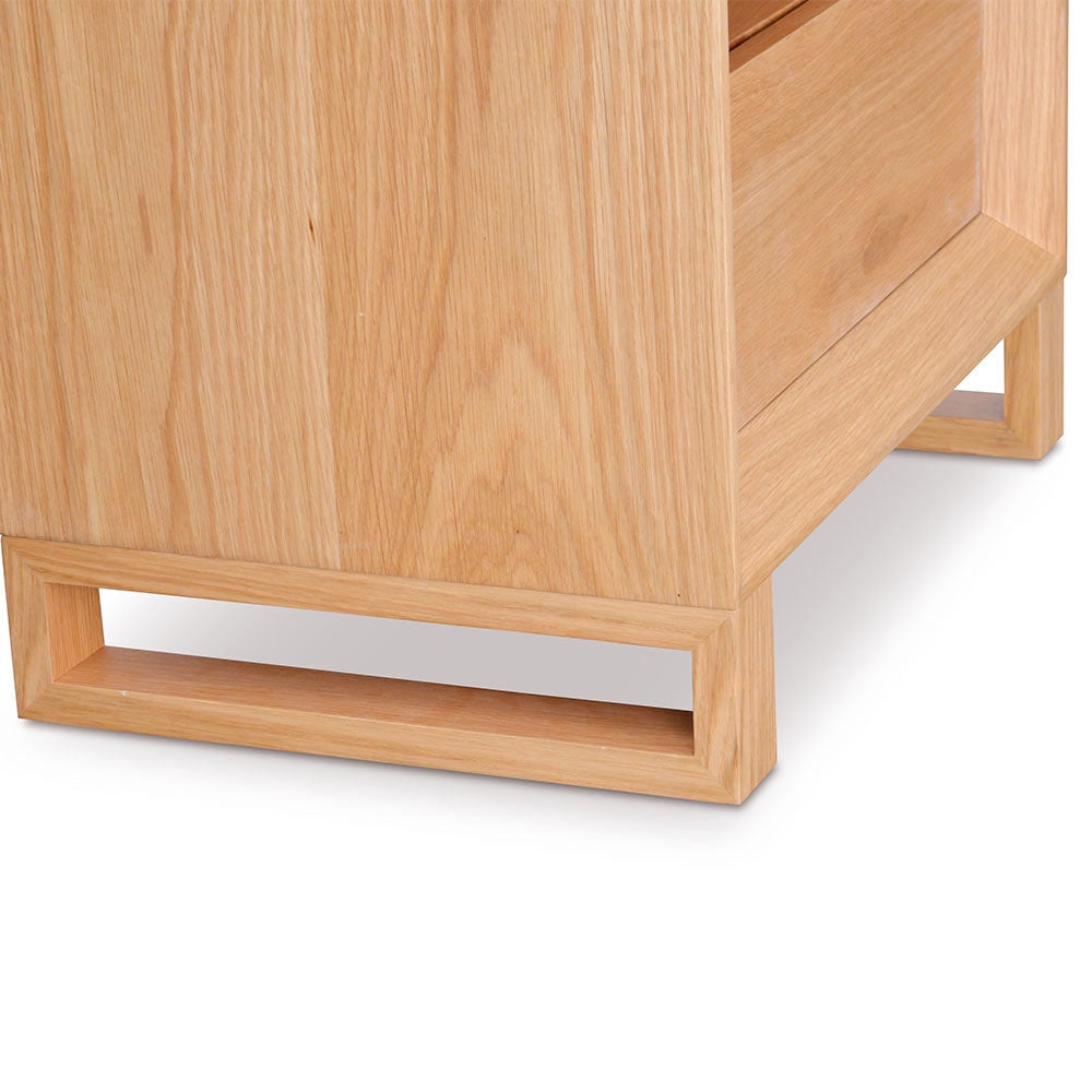 Natural Oak Bedside Table