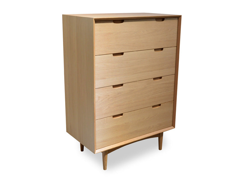 Asta 4 Drawer Chest - Natural