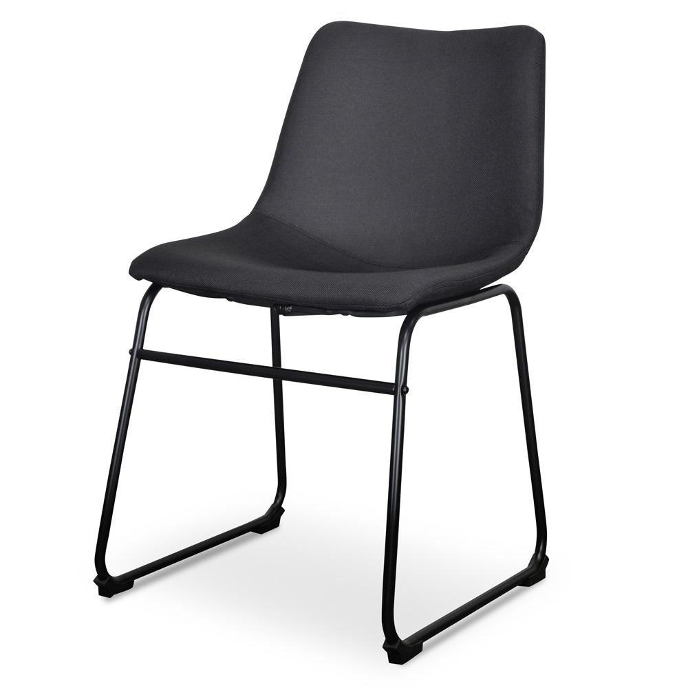 Darcy Dining Chair in Black (Set of 2)