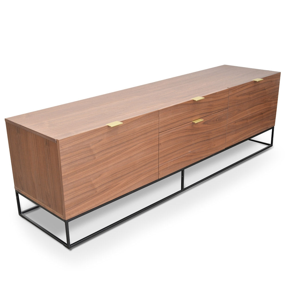 180cm Entertainment TV Unit - Walnut