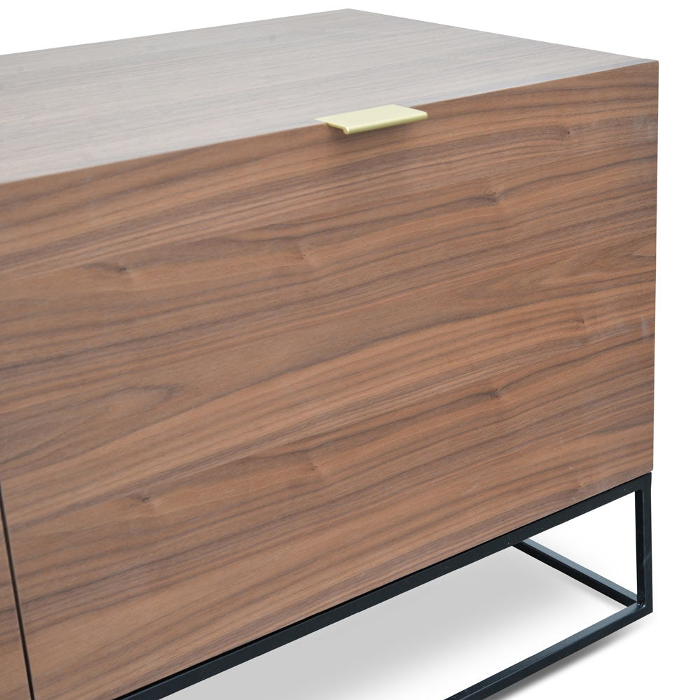 180cm Entertainment TV Unit - Walnut