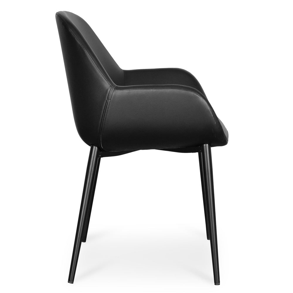 Frank Dining chair - Black