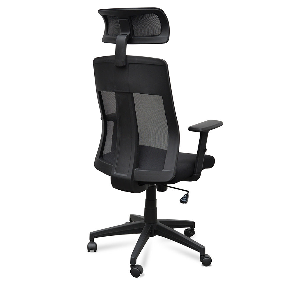 Metro Mesh Office Chair - Black