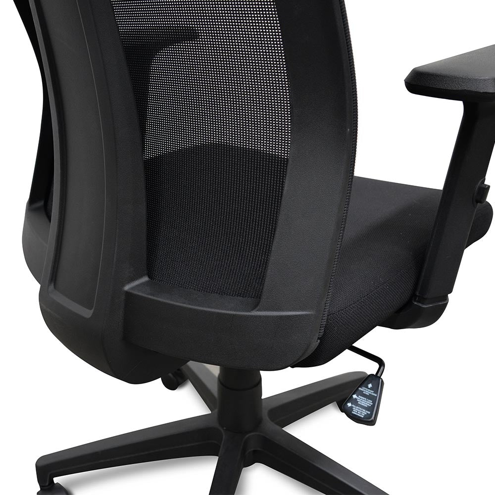 Metro Mesh Office Chair - Black