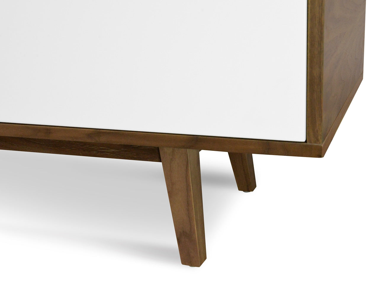 2.1m Lowline TV Entertainment Unit - Walnut