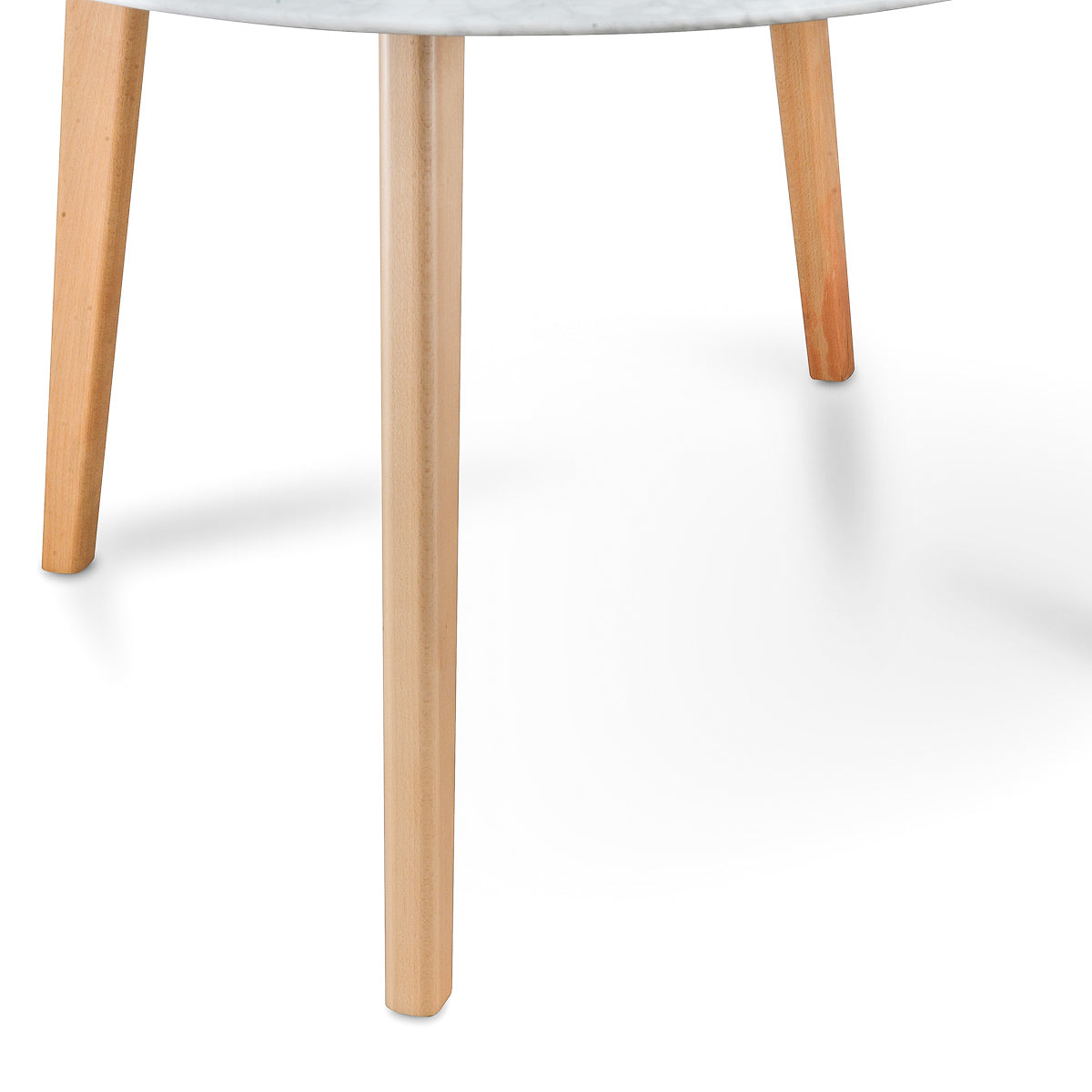 Aron 120cm Marble Dining Table - Natural Base